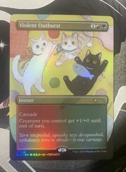 Violent Outburst - Secret Lair Drop Series MTG Foil - Image 1