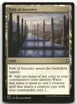Path of Ancestry #907 (NM) Baldur's Gate CLB Magic MTG - Image 1