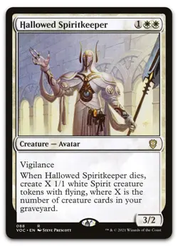Hallowed Spiritkeeper #88 (NM) Crimson Vow VOC Magic MTG - Image 1