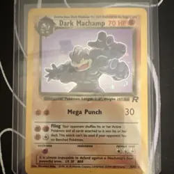 Pokemon Dark Machamp 10/82 Holo & Wartortle 41/165 Expedition 2000 English - Image 2