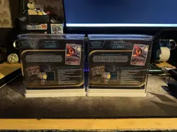 Pokemon TCG Phantasmal Flames Pokemon Center ETB Sealed x2 Case Included - Image 3