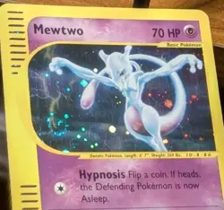 Pokemon TCG Mewtwo 020/165 Expedition Holo Rare - Image 4