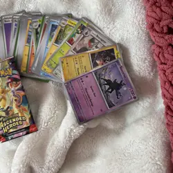 Bulk (47) Pokemon Ascended Hero TCG Cards Common and Holo Cards - Image 2