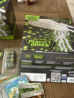 Opened Perfect Order Elite Trainer Box With 50Cards Bulk - Pokemon Cards - Image 3