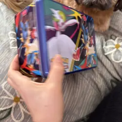 Pokemon TCG 2025 Fall Collector Chest Tin Promo Cards, Coin Stickers,opened Pack - Image 2