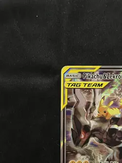 Pokemon Pikachu & Zekrom GX Tag Team TCG Card Black Star Promo - Image 5
