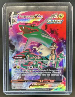 2022 Pokemon SWSH Silver Tempest Rayquaza VMAX Trainer Gallery Holo #TG20/TG30 - Image 1