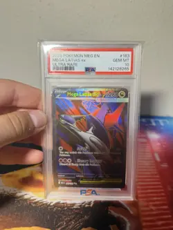 Pokemon Mega Latias EX Ultra Rare Holo Me01: Mega Evolution 163/132 PSA 10 - Image 1