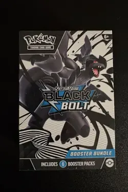 SEALED Pokemon Black Bolt Booster Bundle 6 Packs! - Image 1