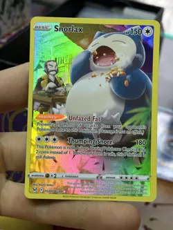 Snorlax TG10/TG30 Lost Origin 2022 Trainer Gallery Holo Rare Pokemon Card TCG - Image 3