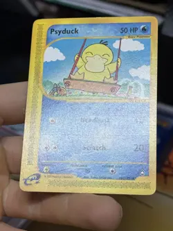 Psyduck 104/147 Aquapolis 2002 E-Series E-Reader Pokemon Card TCG - Image 5