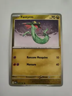 Carte Pokemon - Fantyrm 071/131 - Evolutions Primatiques EV08.5 - Image 1