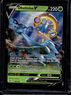 2021 Pokemon SWSH Shining Fates Dhelmise V #009/072 - Image 1