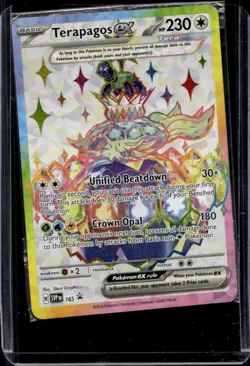 2023-25 Pokemon SV Black Star Promos Terapagos ex #165 - Image 1