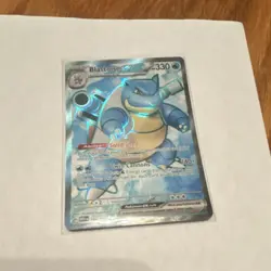 Pokemon Blastoise ex 184/165 Sv: Scarlet & Violet 151 Ultra Rare Holo 330HP EX - Image 1