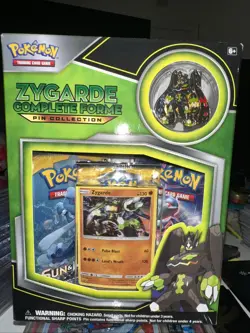 POKEMON TCG Zygarde Complete Forme Pin Collection Box - SEALED - Sun & Moon - Image 1
