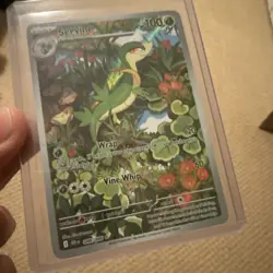 Pokemon TCG Servine Illustration Rare Black Bolt NM Condition 88/86 - Image 1