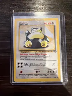Snorlax - 27/64 Jungle Pokemon - Rare - Image 1