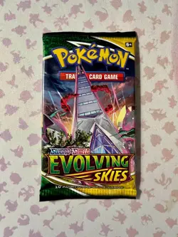 Pokemon Evolving Skies Booster Pack Art Set 4 Packs Rayquaza / Umbreon / Sylveon - Image 5