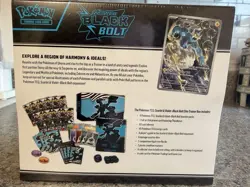 Pokemon Scarlet & Violet Black Bolt Elite Trainer Box English Collector's TCG - Image 3