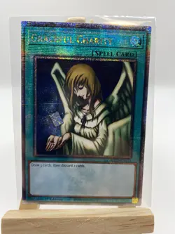 YUGIOH GRACEFUL CHARITY QUARTER CENTURY SECRET RARE 1ST NM RA03-EN116 - Image 1