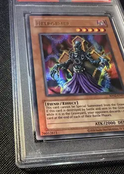 2025 Yu-Gi-Oh! Retro Pack 2 Helpoemer #RP02-EN074 PSA 8 - Image 2