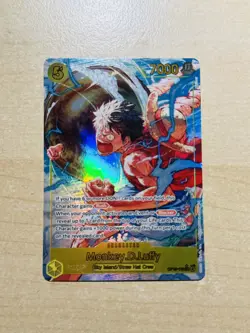 Monkey D. Luffy (Alt Art) OP15-119 SEC Adventure on KAMI's Island ENGLISH OP15 - Image 1