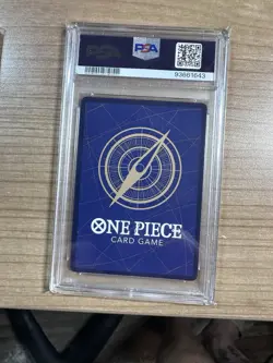 Sanji 2023 One Piece JAPANESE OP04 Alternate Art #104 PSA 10 - Image 2