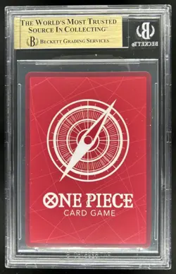 2025 One Piece Carrying on His Will Monkey D Luffy Alt Art #OP13-001 BGS 9.5 Gem - Image 2