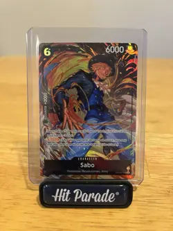 One Piece TCG Sabo PRB02-014 SR Card The Best Vol. 2 English - Image 1