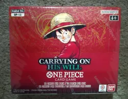 One Piece English CARRYING ON HIS WILL OP-13 Booster BOX Factory SEALED - Clean - Image 1