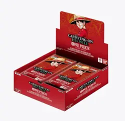 One Piece English CARRYING ON HIS WILL OP-13 Booster BOX Factory SEALED - Clean - Image 2