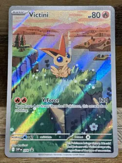 Victini 208 Sv: Scarlet & Violet Promo Cards Holo Illustration Rare Pokemon IR - Image 2
