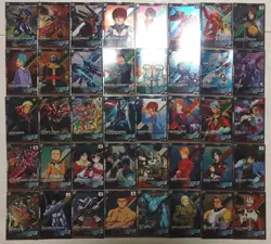 Lot of 40 Japanese Mobile Suit Gundam Arsenal Base Rare Card set - Image 1