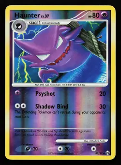 Haunter 42/99 Reverse Holo Arceus Pokemon Card - Image 1