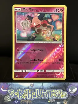 Pokemon Card Mr. Mime 43/68 Hidden Fates Reverse Holo Rare NM - Image 1