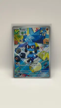 Riolu Reckless Charge Pokemon Card #70 Trainer Gallery Holofoil - Image 1