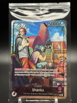 One Piece SHANKS OP09-001 - Promo Card PSA Limited Edition July 2025 SEALED - Image 1