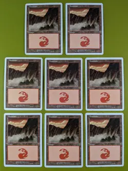 8 Mountain (339) Seventh Edition 7th Magic the Gathering MTG 8 - Image 1