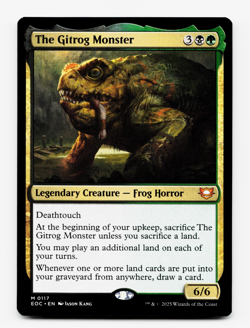 The Gitrog Monster [Commander: Edge of Eternities] MTG *Ships Now* 💀🌳 - Image 3