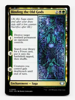 Binding the Old Gods [Commander: Edge of Eternities] MTG Magic NM/M 💀🌳 - Image 3