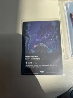 Watery Grave (Borderless) (Galaxy Foil) Edge of Eternities Foil - Image 1