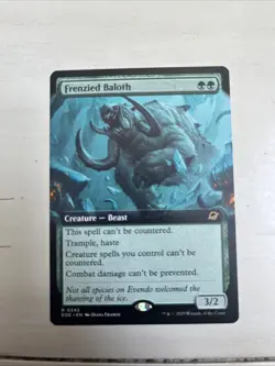 Frenzied Baloth (Extended Art) Edge of Eternities Regular - Image 1