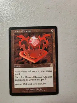MTG Heart of Ramos Mercadian Masques 296/350 Magic: The Gathering LP - Image 1
