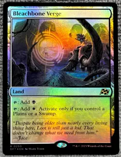 Bleachbone Verge Aetherdrift Foil 250 Magic The Gathering Rare - Image 1