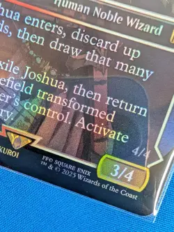 Joshua, Phoenix's Dominant (Borderless) Final Fantasy Foil - Image 3