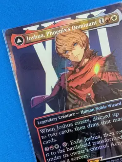 Joshua, Phoenix's Dominant (Borderless) Final Fantasy Foil - Image 4