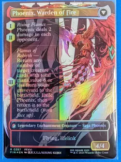 Joshua, Phoenix's Dominant (Borderless) Final Fantasy Foil - Image 5