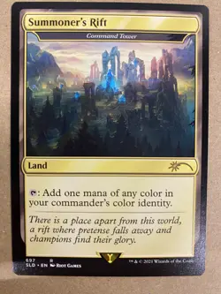 MTG 1x Summoner's Rift Command Tower 697 Secret Lair Drop Magic Gathering x1 NM - Image 1
