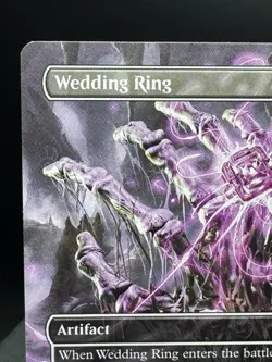 MTG Lost Caverns of Ixalan Commander Wedding Ring Borderless Regular Mythic NM - Image 2